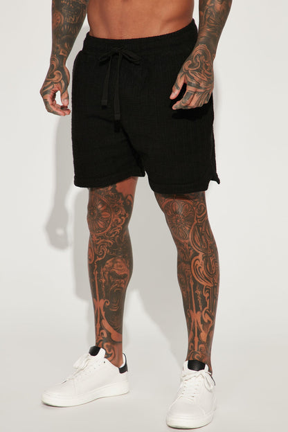Dean Textured Short - Black