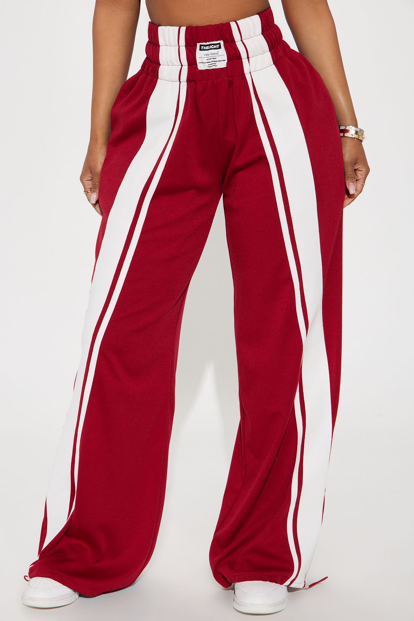 Leyla Boxer Pant - Burgundy
