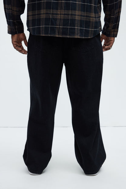 Vaughn Baggy Jeans - Black