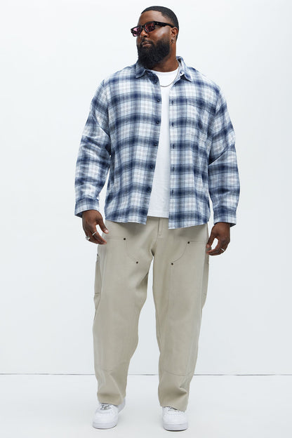Alleghany Flannel Shirt - Blue/combo
