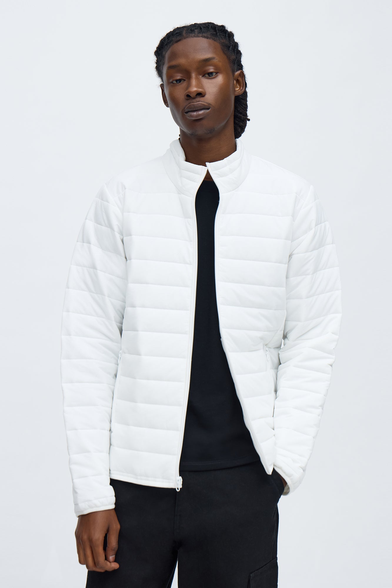 Wesley Packable Puffer Jacket - White
