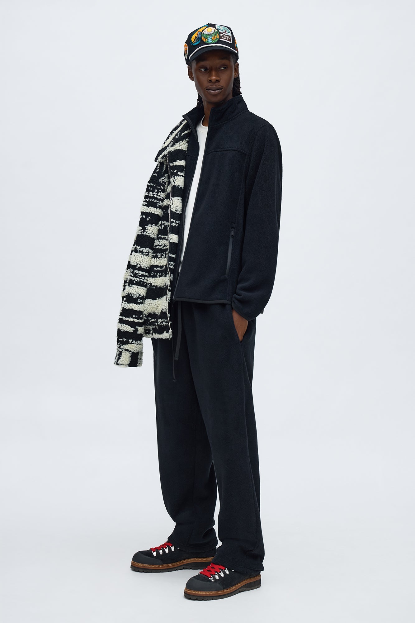 Core Microfleece Pants - Black