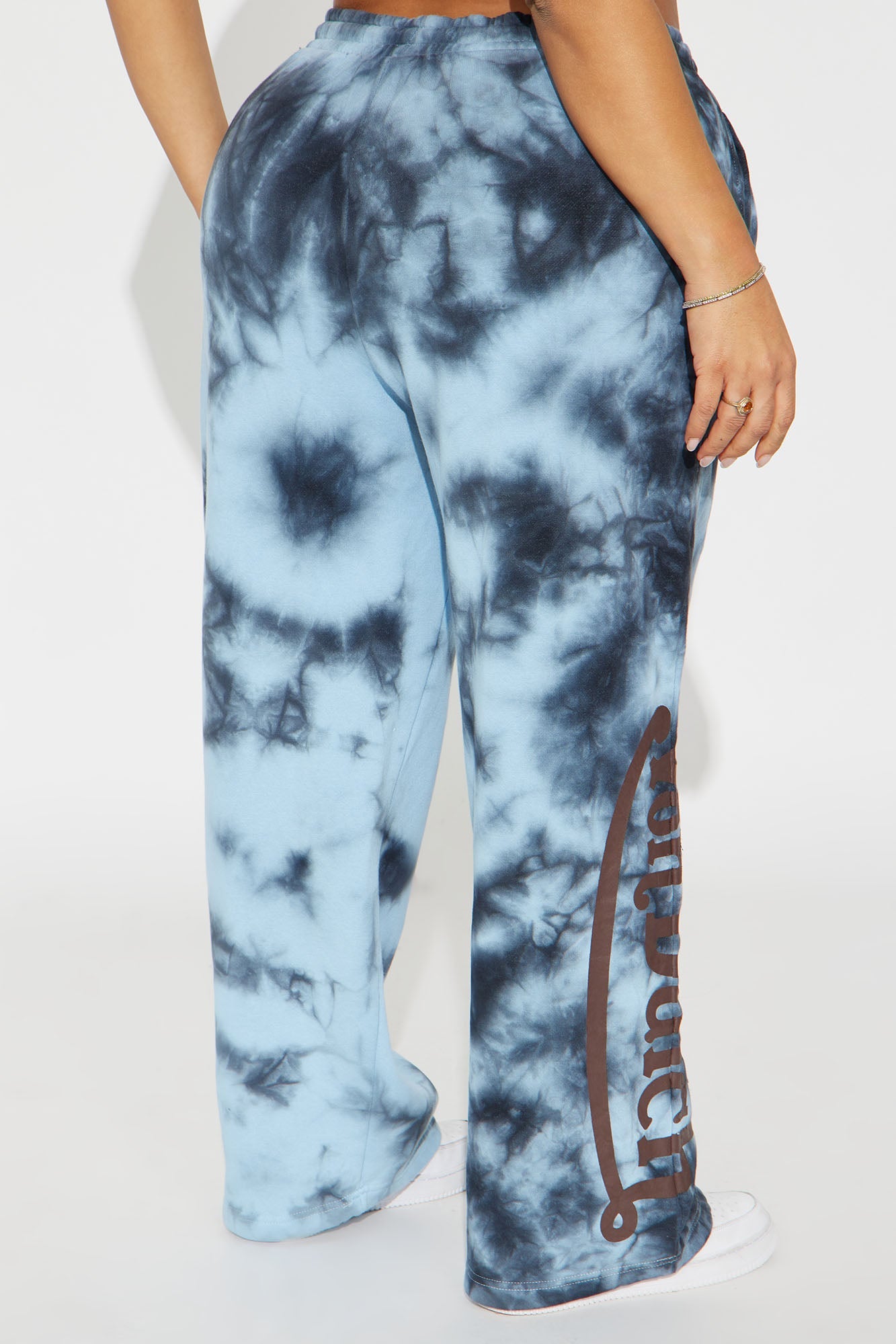 Von Dutch Mineral Washed Fleece Pants - Navy Wash