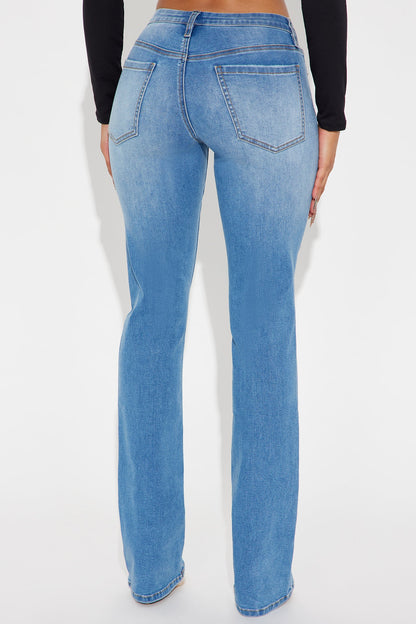 Baseline Low Rise Slim Bootcut Jean - Medium Wash