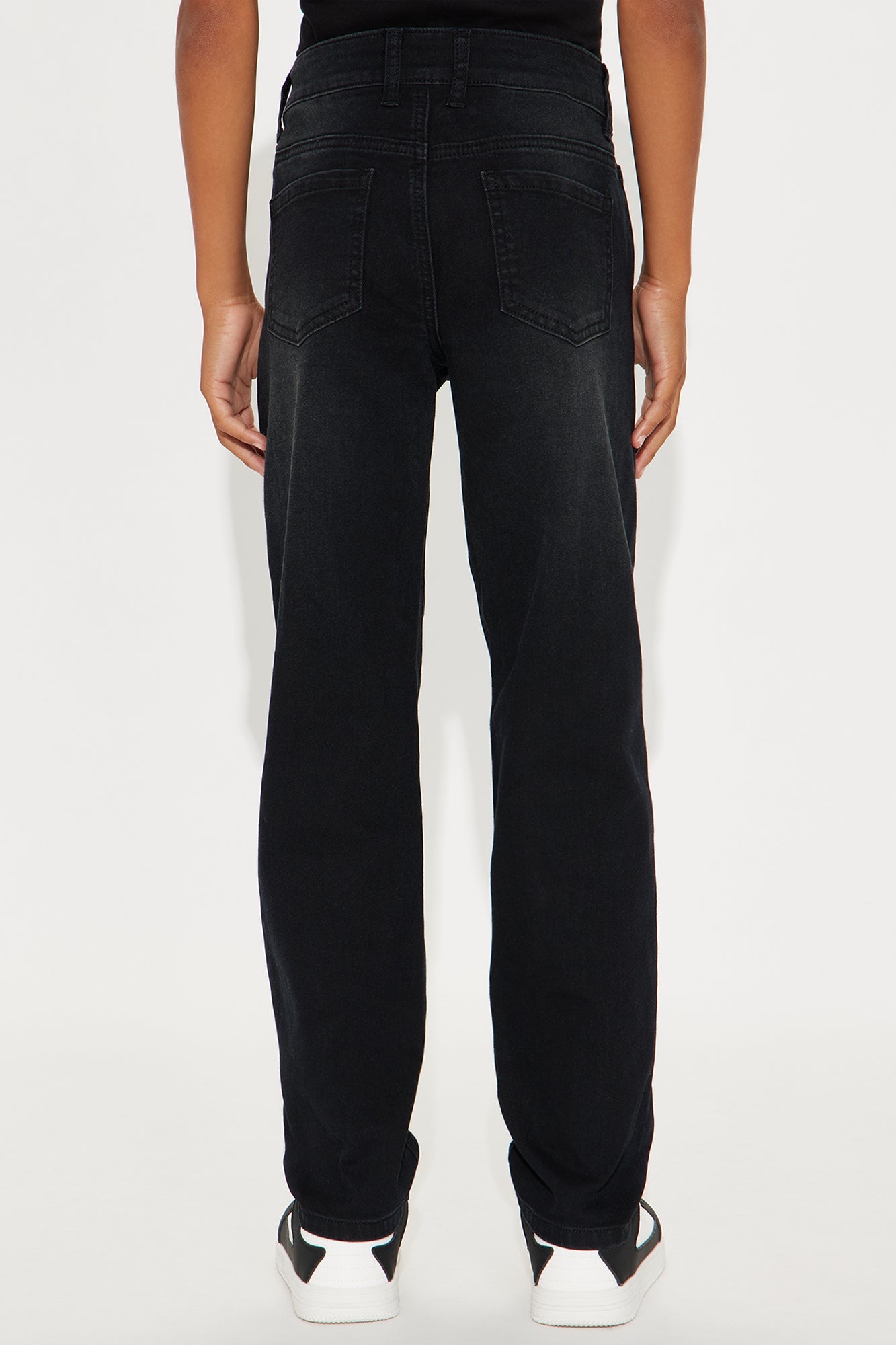 Mini On A Mission Distressed Jeans - Black