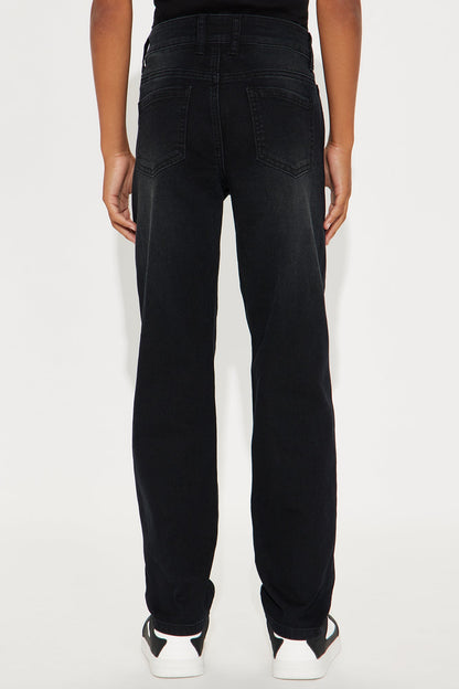 Mini On A Mission Distressed Jeans - Black
