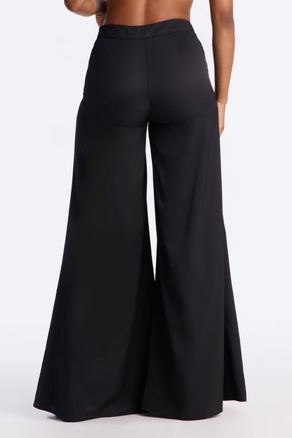 Odessa Wide Leg Pant 33″ - Black