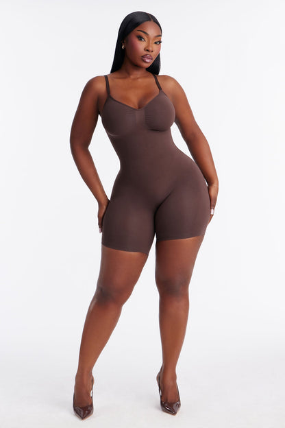 Nova Sculpt Seamless Strong Compression Thigh Shaping Bodysuit - Coco