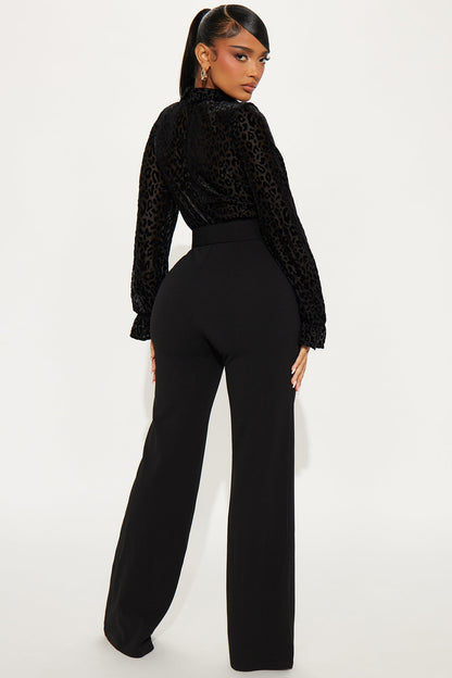 Dressed For Success Jumpsuit - Black