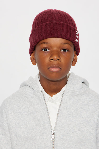Mini Keep It Cozy Beanie - Burgundy
