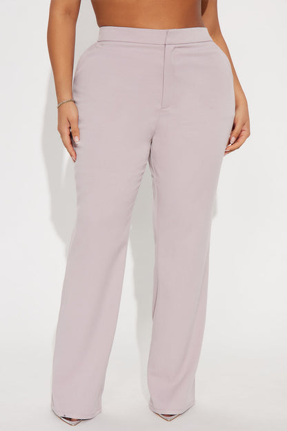 Forgotten Love Straight Leg Trouser Pant 32″ - Orchid