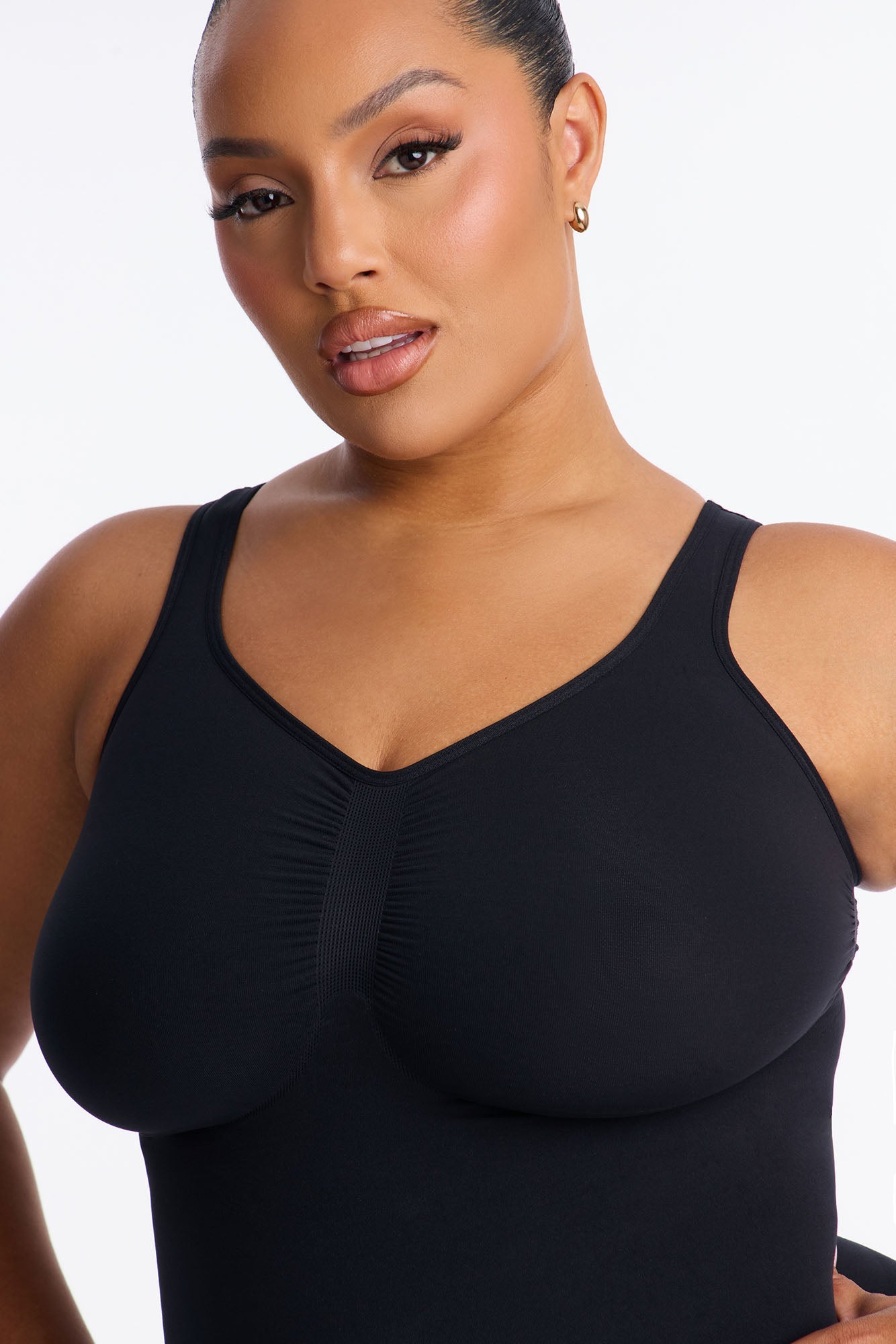 Nova Sculpt Seamless Strong Compression Shaping Tank - Black