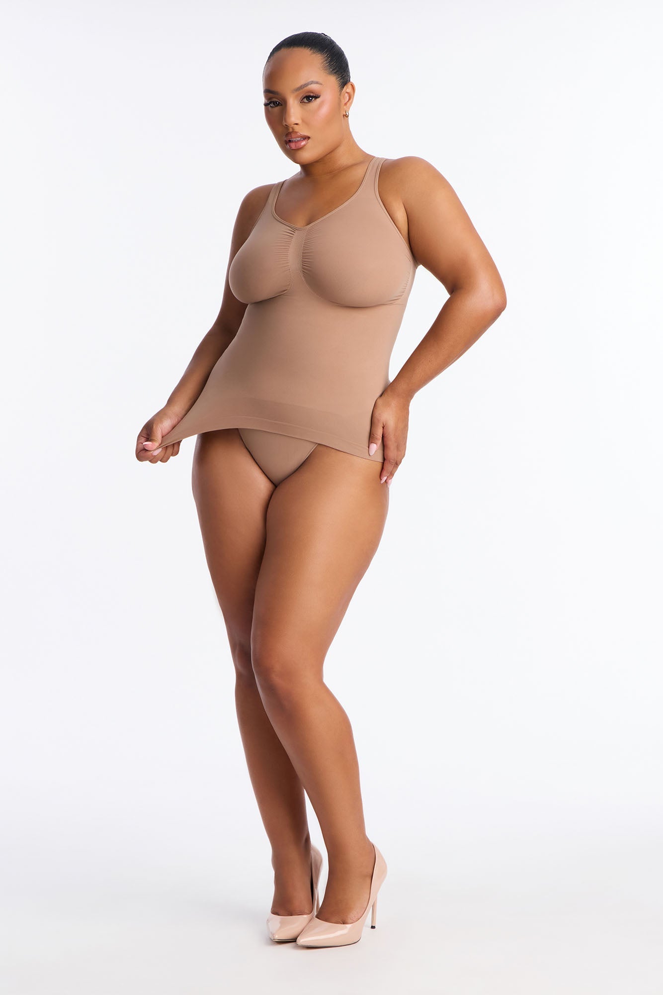 Nova Sculpt Seamless Strong Compression Shaping Tank - Nude