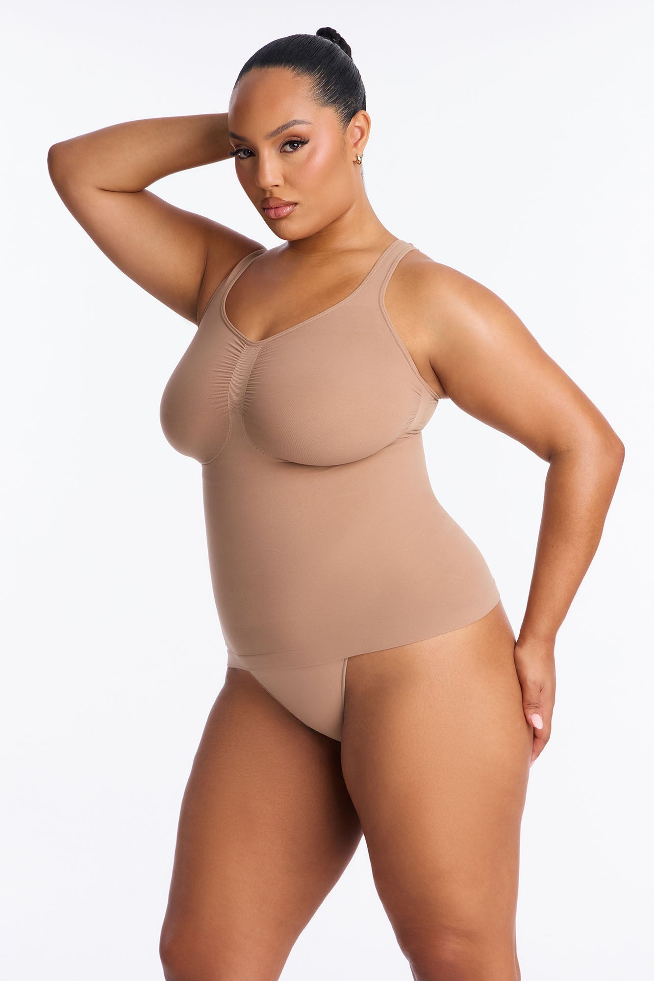 Nova Sculpt Seamless Strong Compression Shaping Tank - Nude