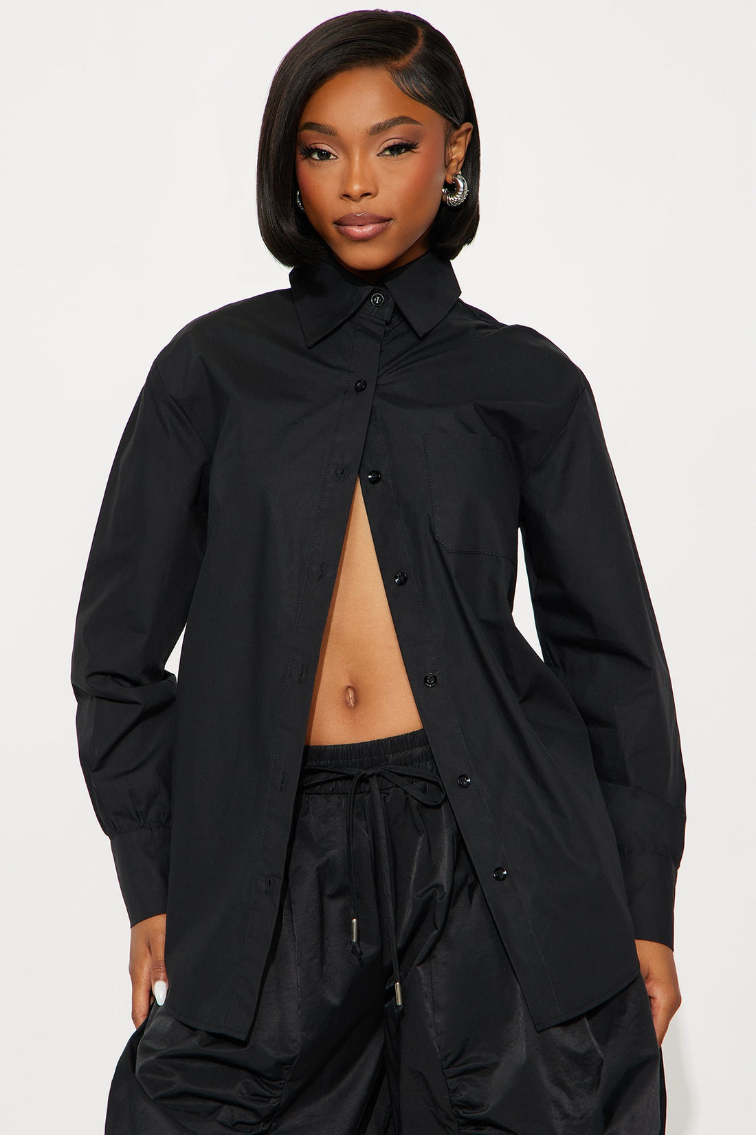 Boss Flow Balloon Pant Set - Black