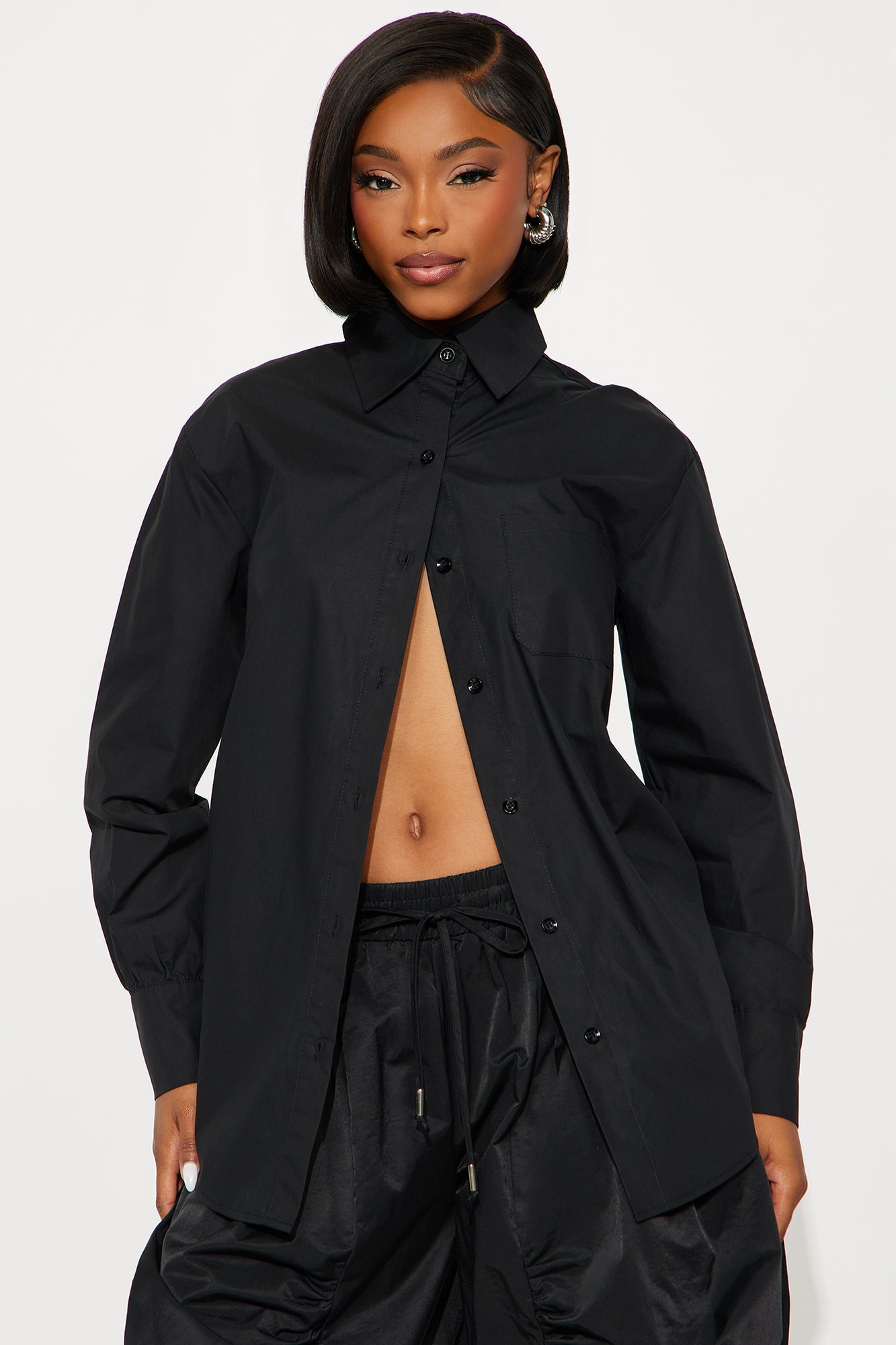 Boss Flow Balloon Pant Set - Black