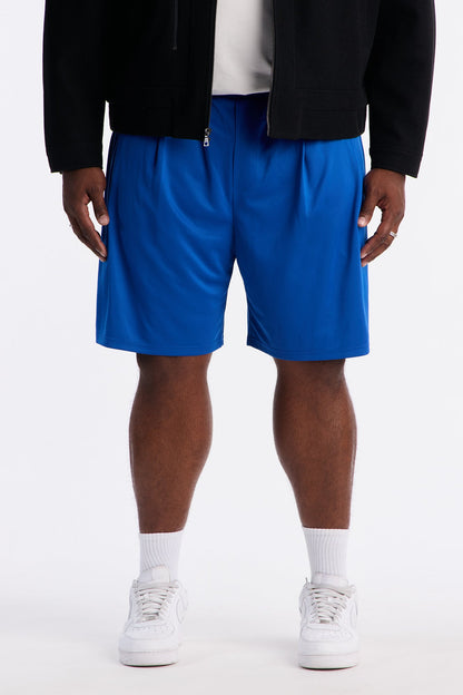 Easy Flow Pleated Short - Blue