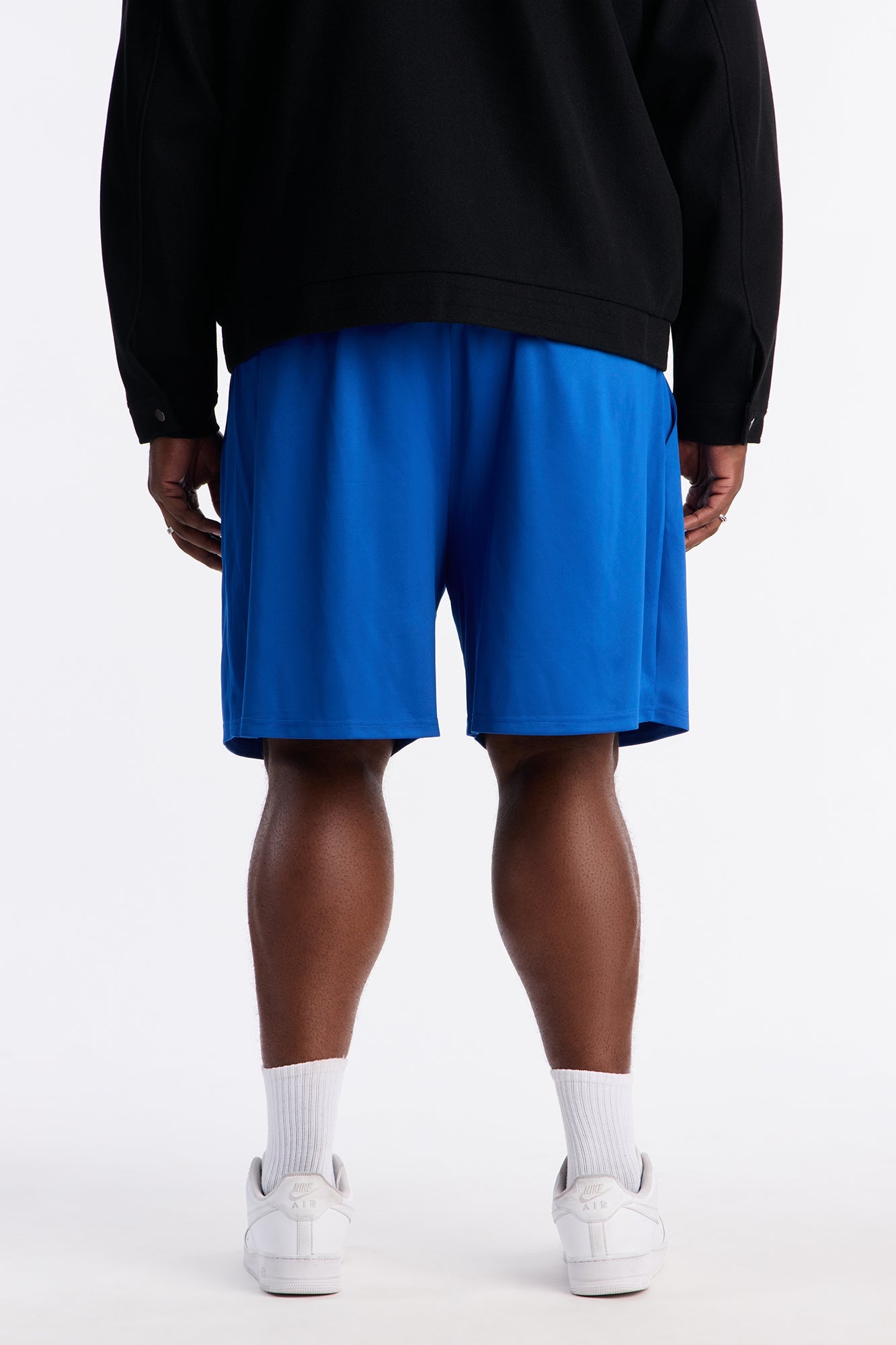 Easy Flow Pleated Short - Blue