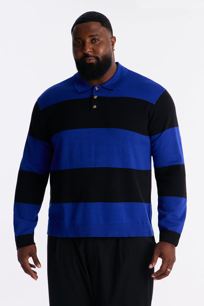 The Sam Polo Sweater - Black/combo