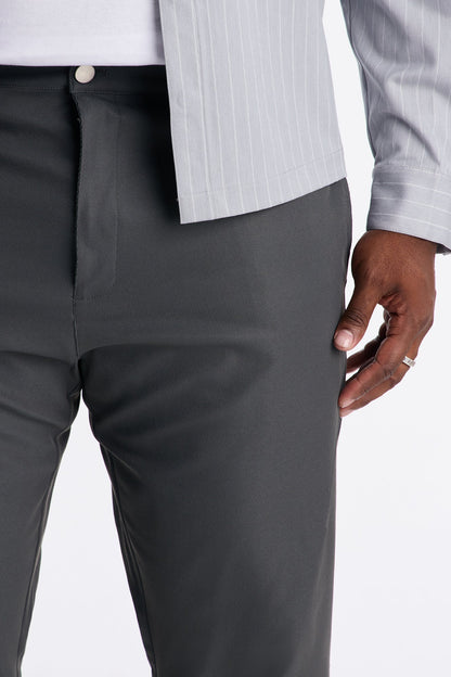 Stacked Slim Flare Thriving Pant - Grey