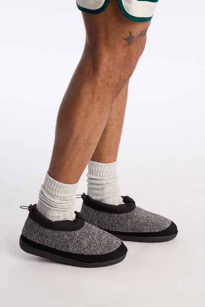 Road Trip Slipper Boot - Grey
