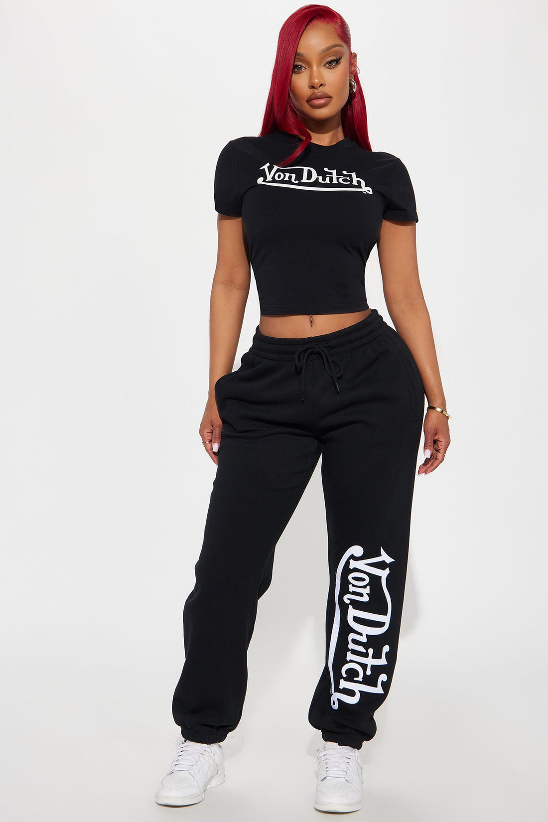Von Dutch OG Baby Tee - Black/White
