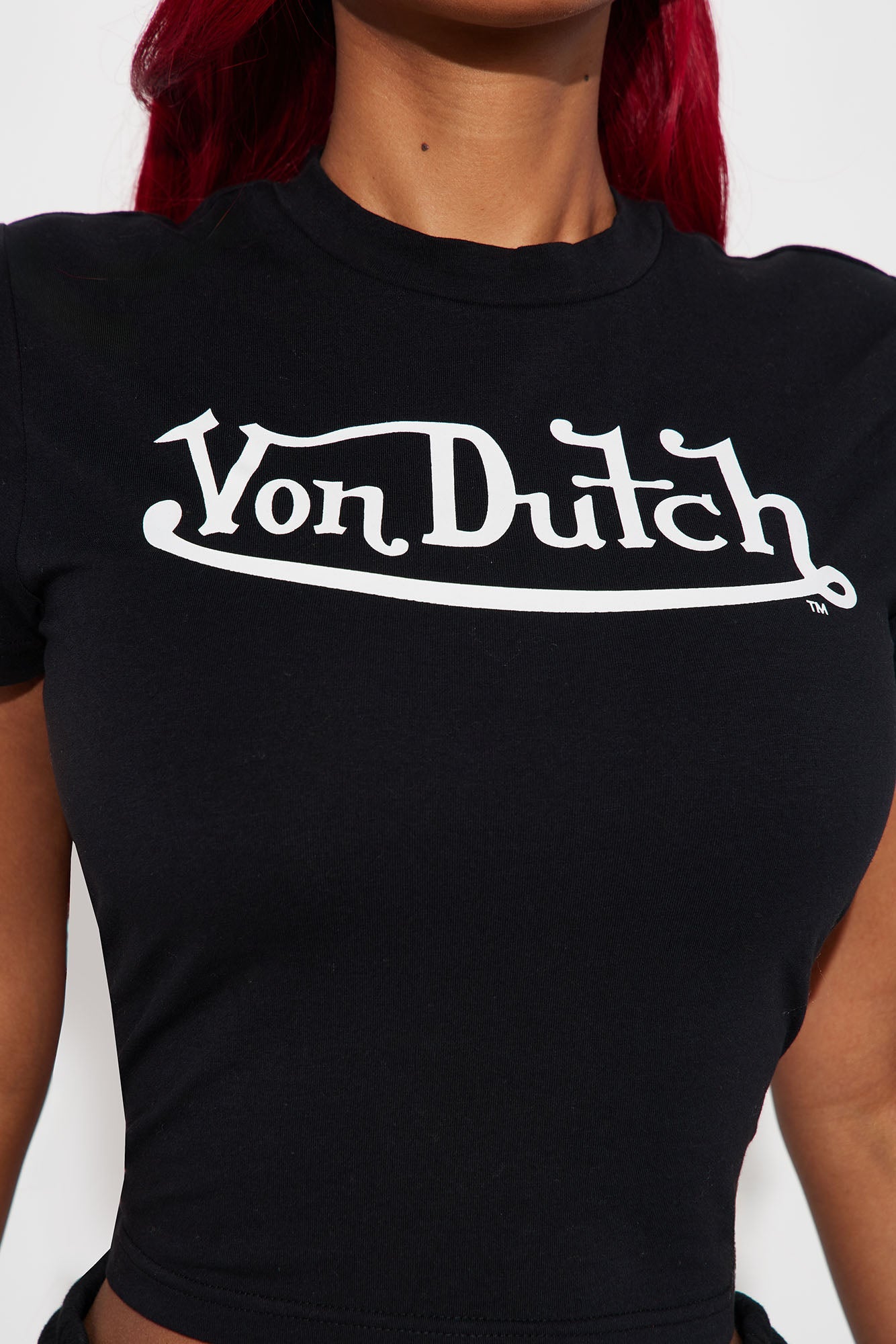 Von Dutch OG Baby Tee - Black/White