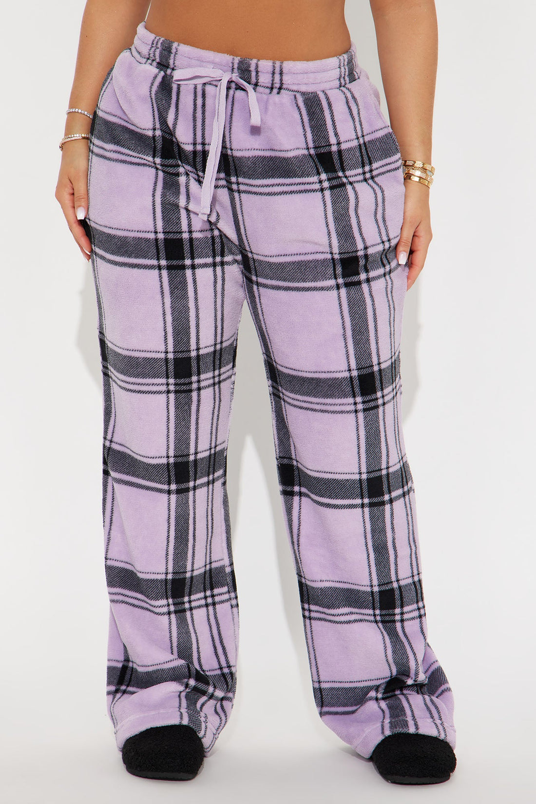 Relax And Chill Plush PJ Pant - Lavender