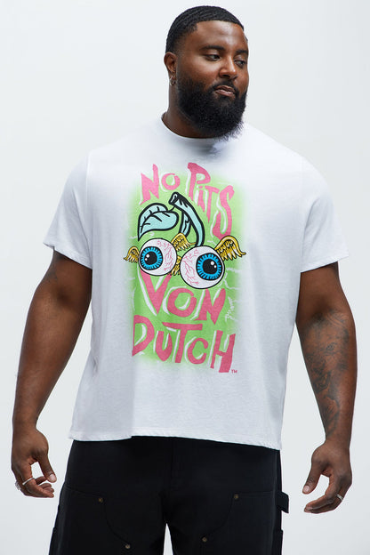 Von Dutch No Pits Short Sleeve Tee - White