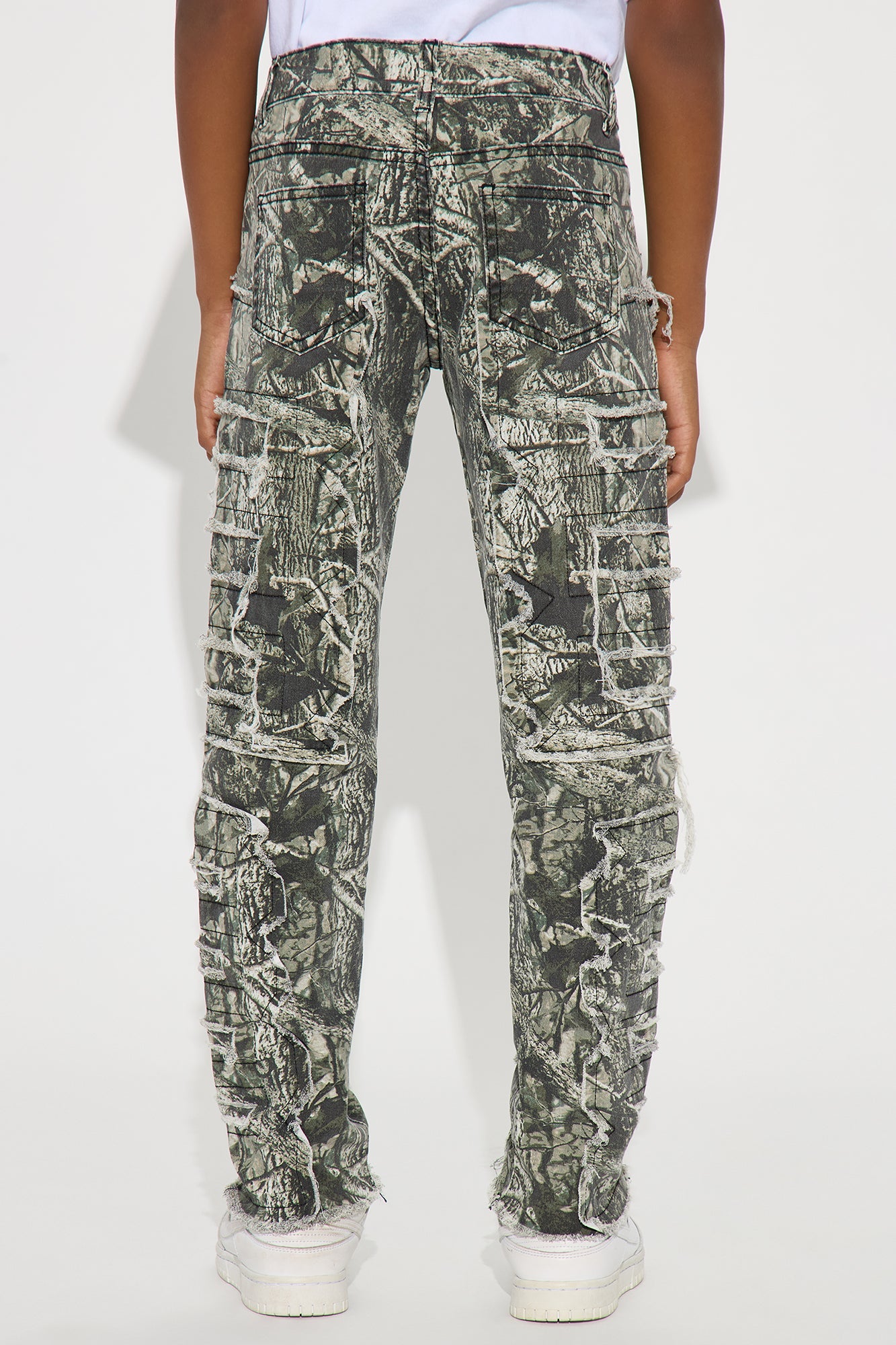 Mini Own It Distressed Jeans - Camouflage