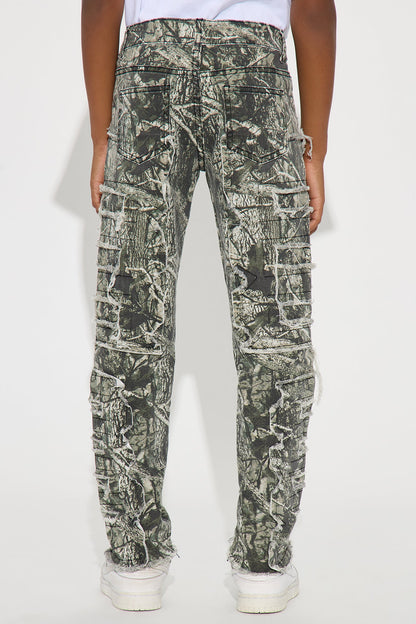 Mini Own It Distressed Jeans - Camouflage