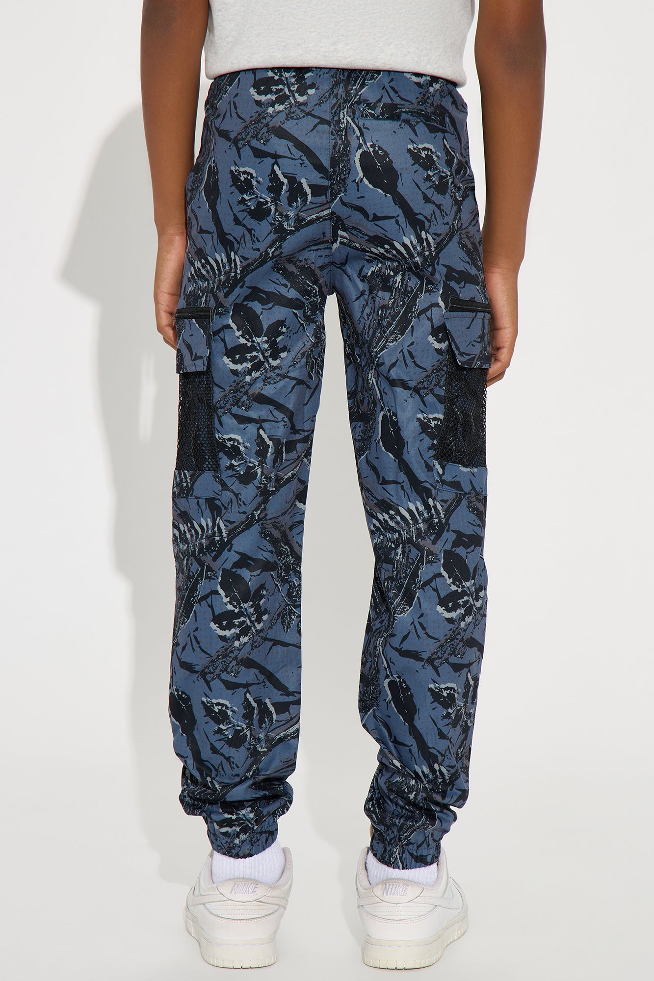 Mini Into The Wilderness Cargo Jogger Pants - Grey/combo