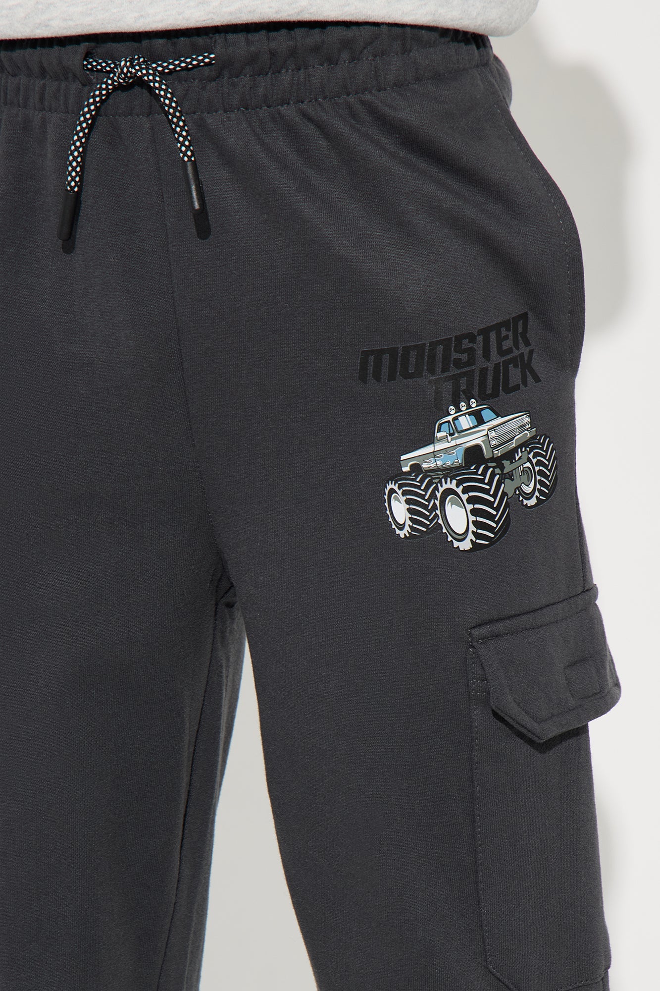 Monster Truck Cargo Jogger - Dark Grey