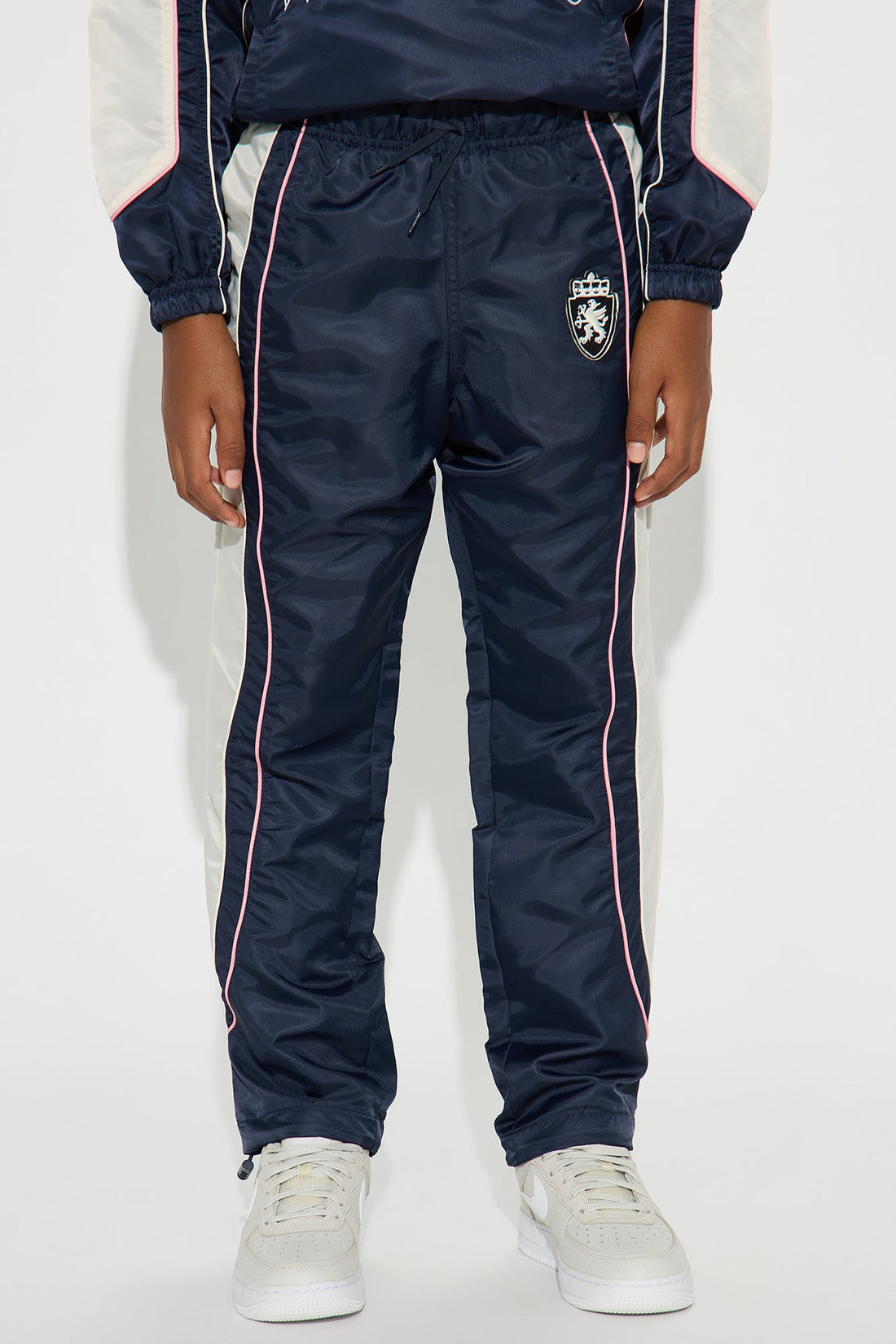 Mini Straight Realest Flow Nylon Pant - Navy/combo