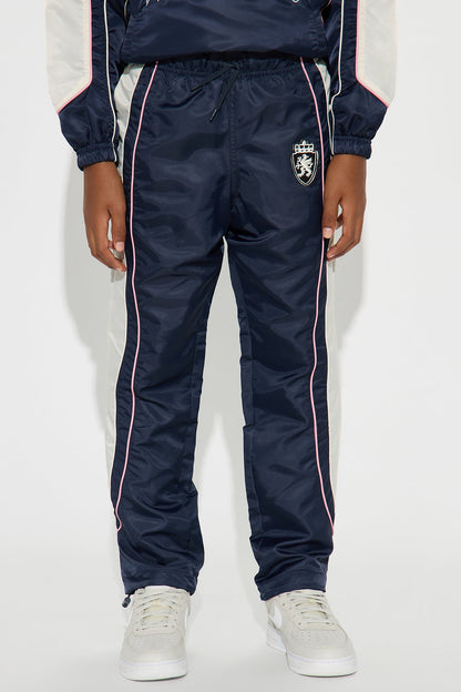 Mini Straight Realest Flow Nylon Pant - Navy/combo