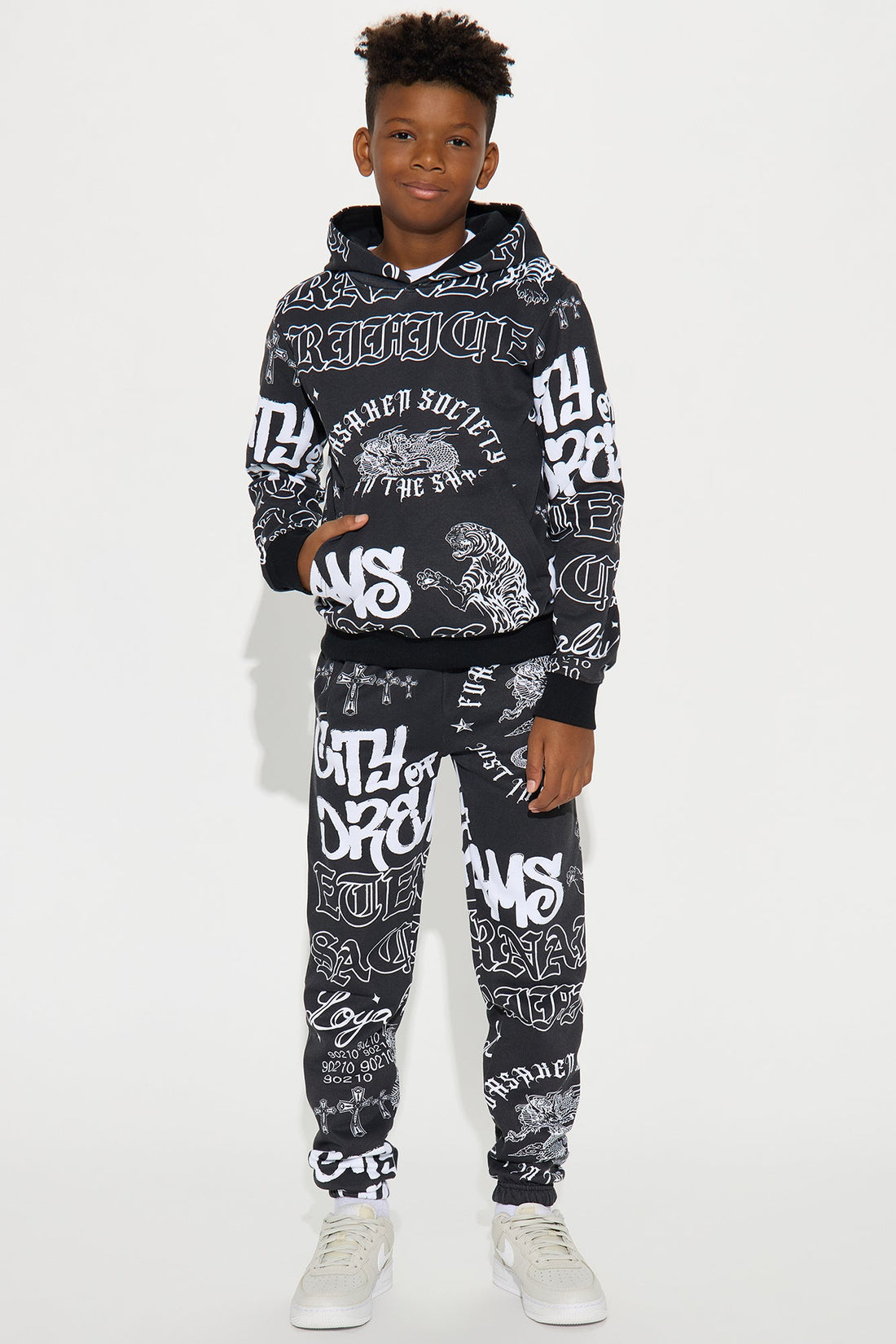 Mini City Of Dreams Hoodie - Black/combo
