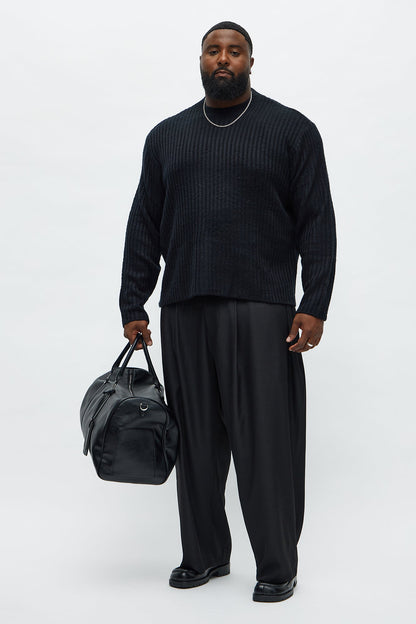 On My Way Crew Neck Sweater - Black