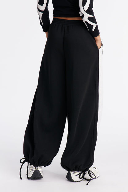 Casey Fleece Lounge Jogger Pant - Black