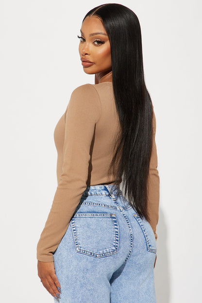 Celine Seamless Bodysuit - Taupe