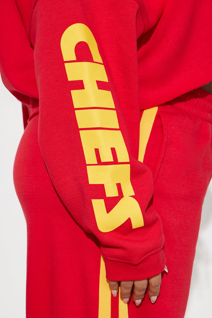 Chiefs Second Half Come-Back Zip Sweatshirt - Red