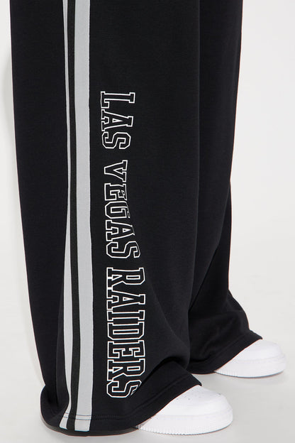 Raiders Second Half Come-Back Wide Leg Pant - Black