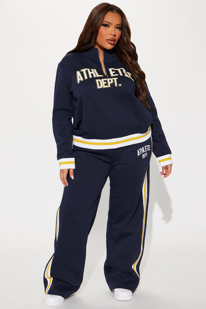 Athletic Dept. Fleece Pant Set - Navy