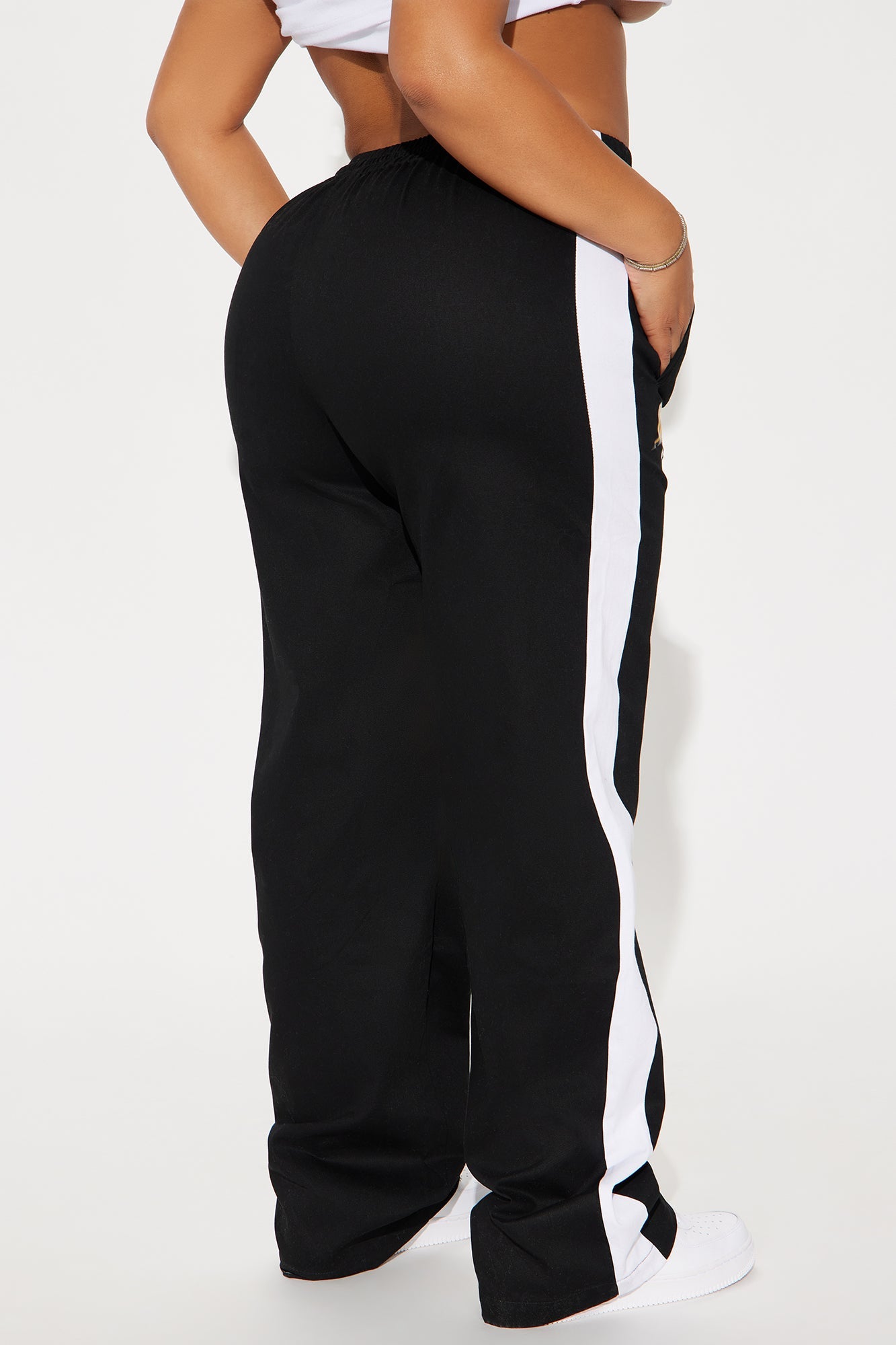 Von Dutch Track Pants - Black/White