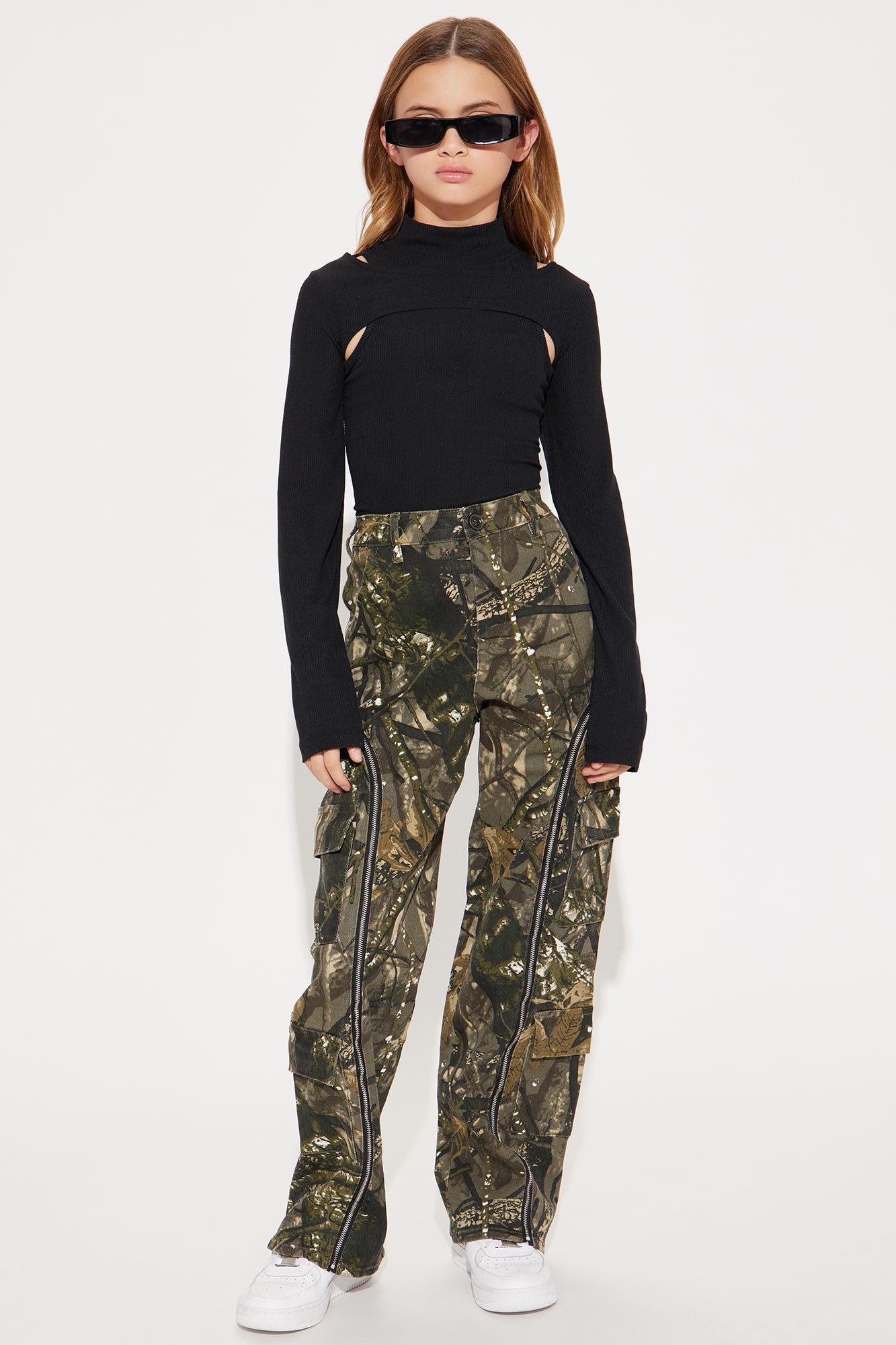 Mini Had You Fooled Tree Camo Pant - Olive/combo