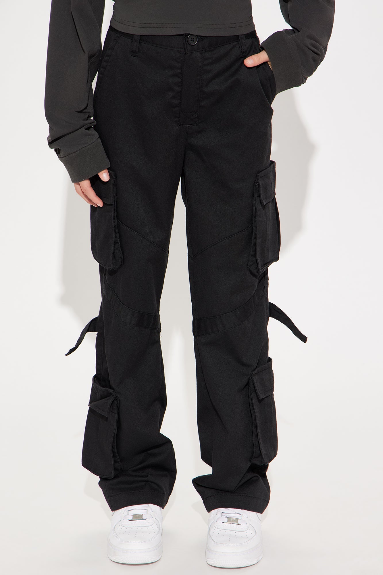 Mini Level You Up Cargo Pant - Black/combo