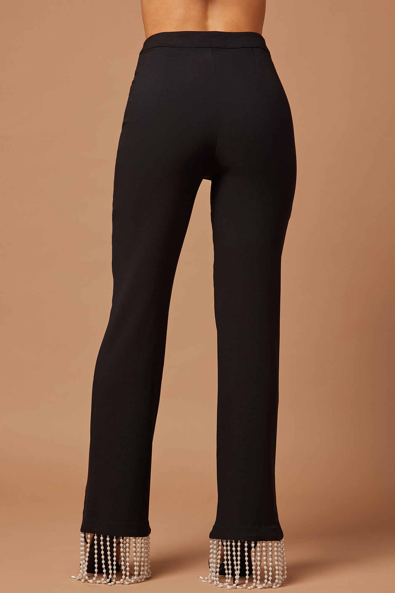 Sadie Pearl Pant - Black