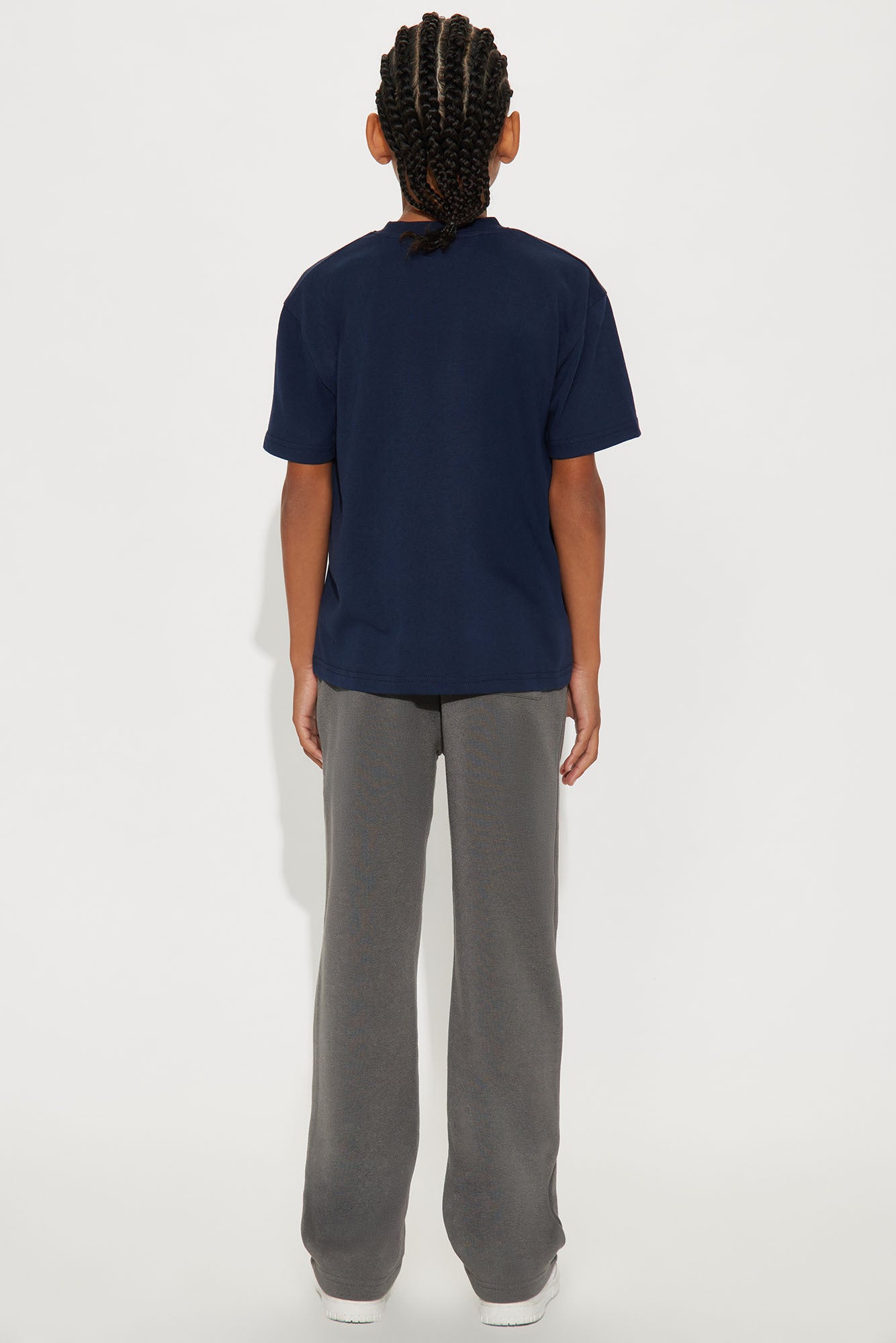 Mini Always &amp; Forever Pant Set - Navy/combo