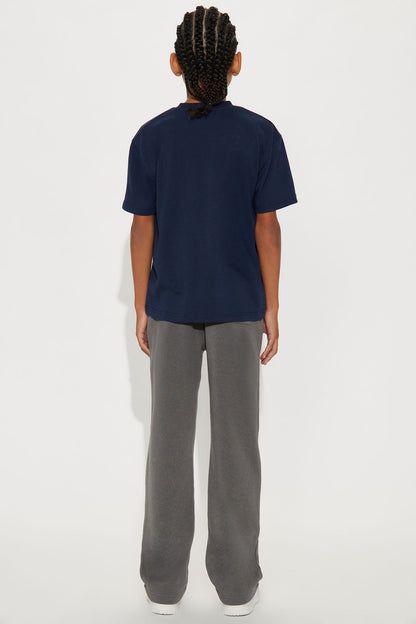 Mini Always &amp; Forever Pant Set - Navy/combo