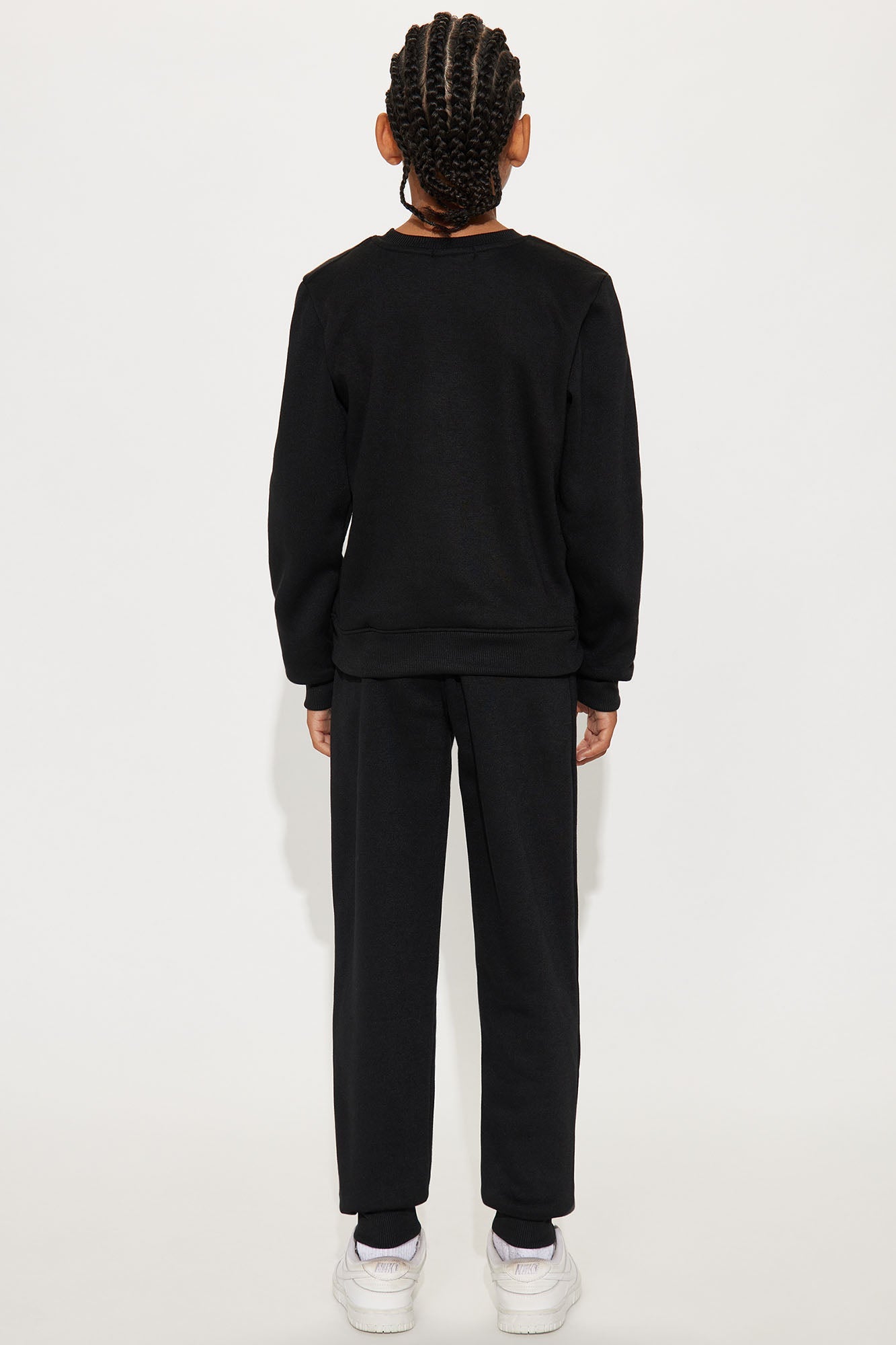 Mini Awaiting Tomorrow Jogger Pant Set - Black