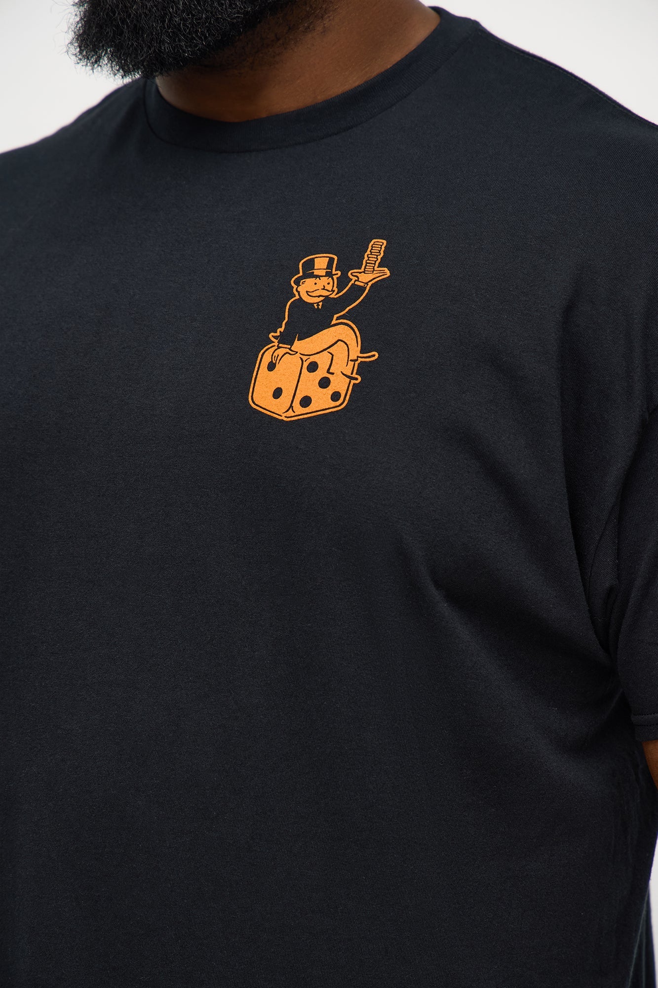 Monopoly Take The Chance Short Sleeve Tee - Black